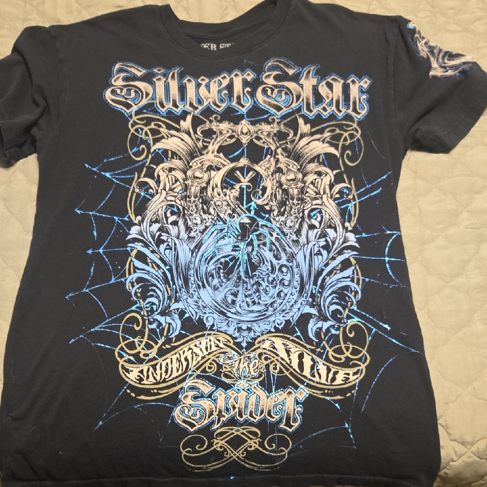 Silver Star Anderson SPIDER Silva Graphic T-Shirt
